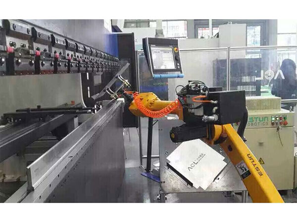 Robot bending unit